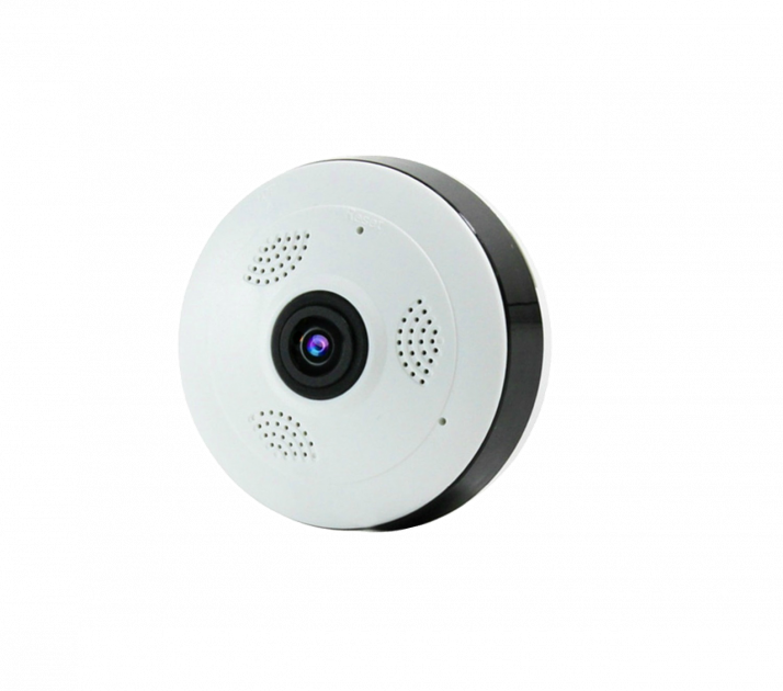 IP камера панорамная WiFi Шайба UKC V380 White (zhs0031)