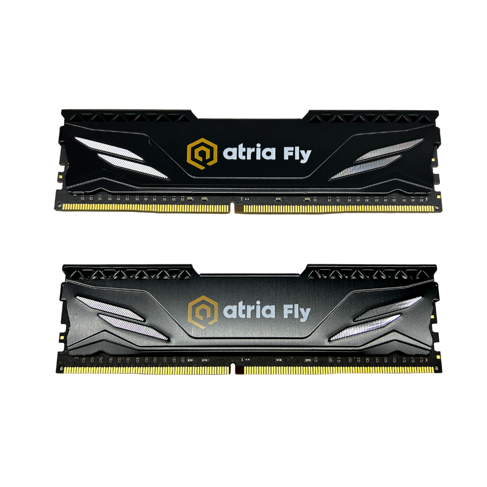 Оперативна пам'ять Atria Fly Black UAT43600CL18BK2/32 DDR4/32 Gb/3600 МГц для настільних ПК (586681)