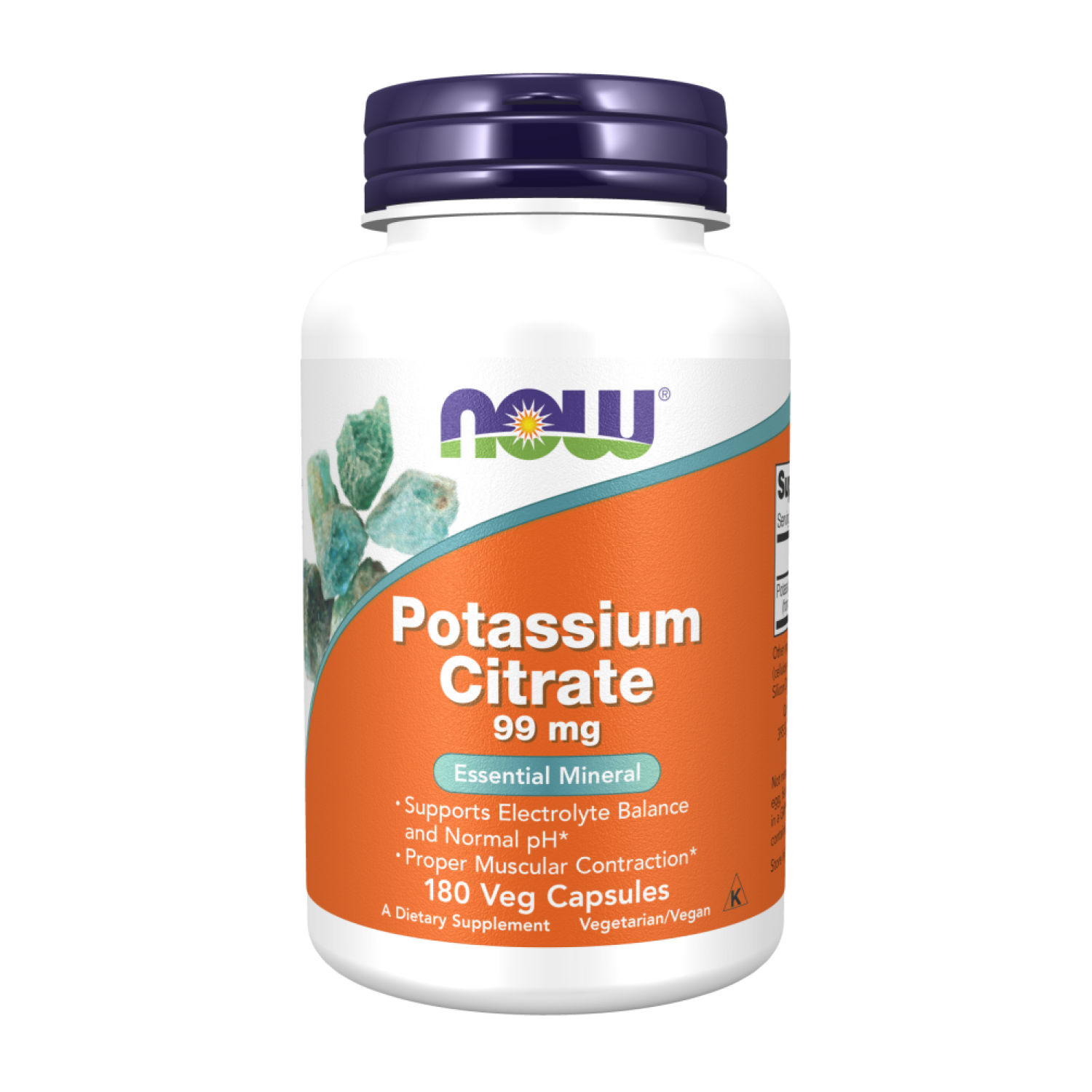 Калія цитрат NOW 180 капсул