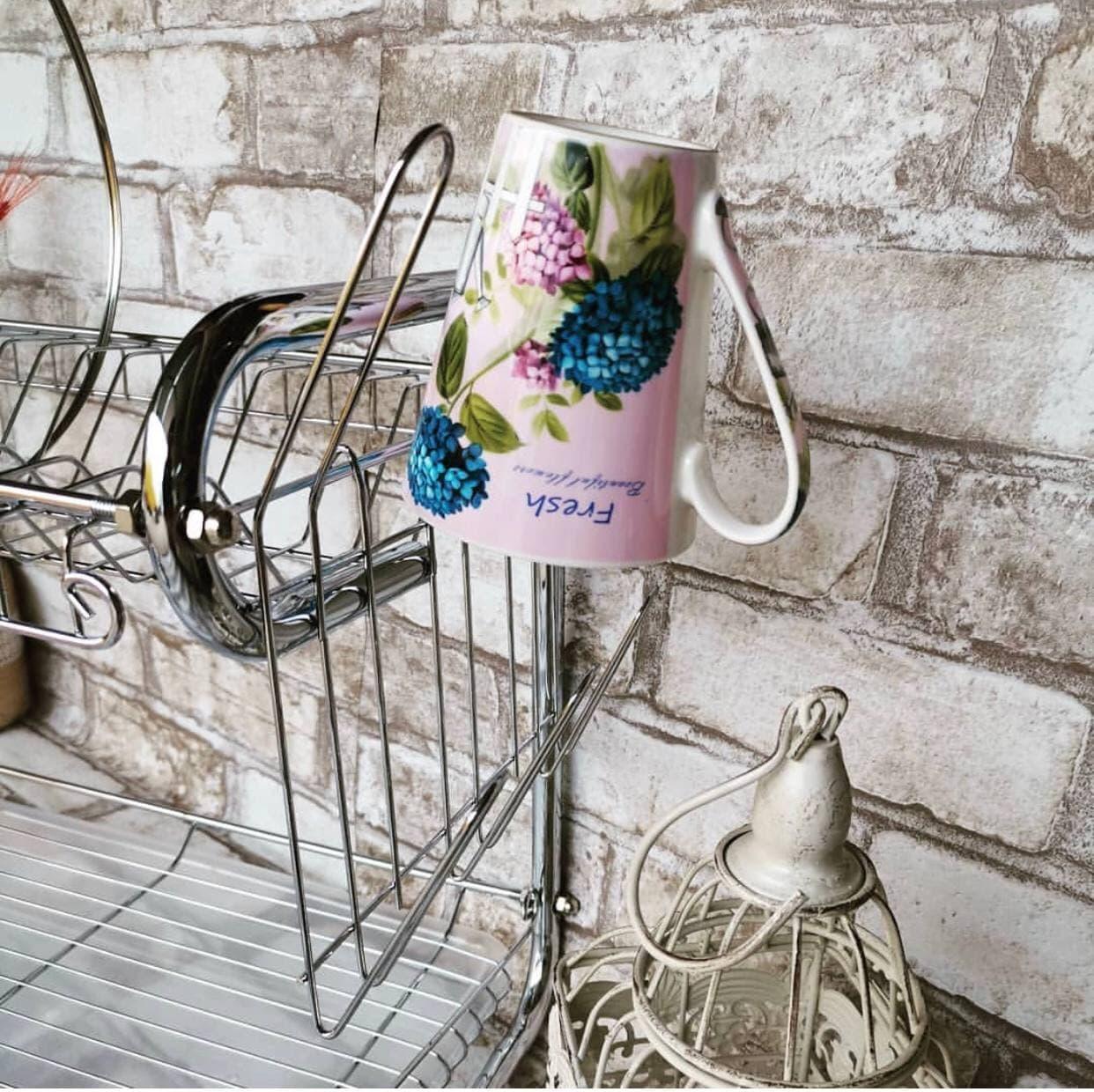 Сушарка Edenberg зі сталі для посуду настільна (EB-2108) - фото 4