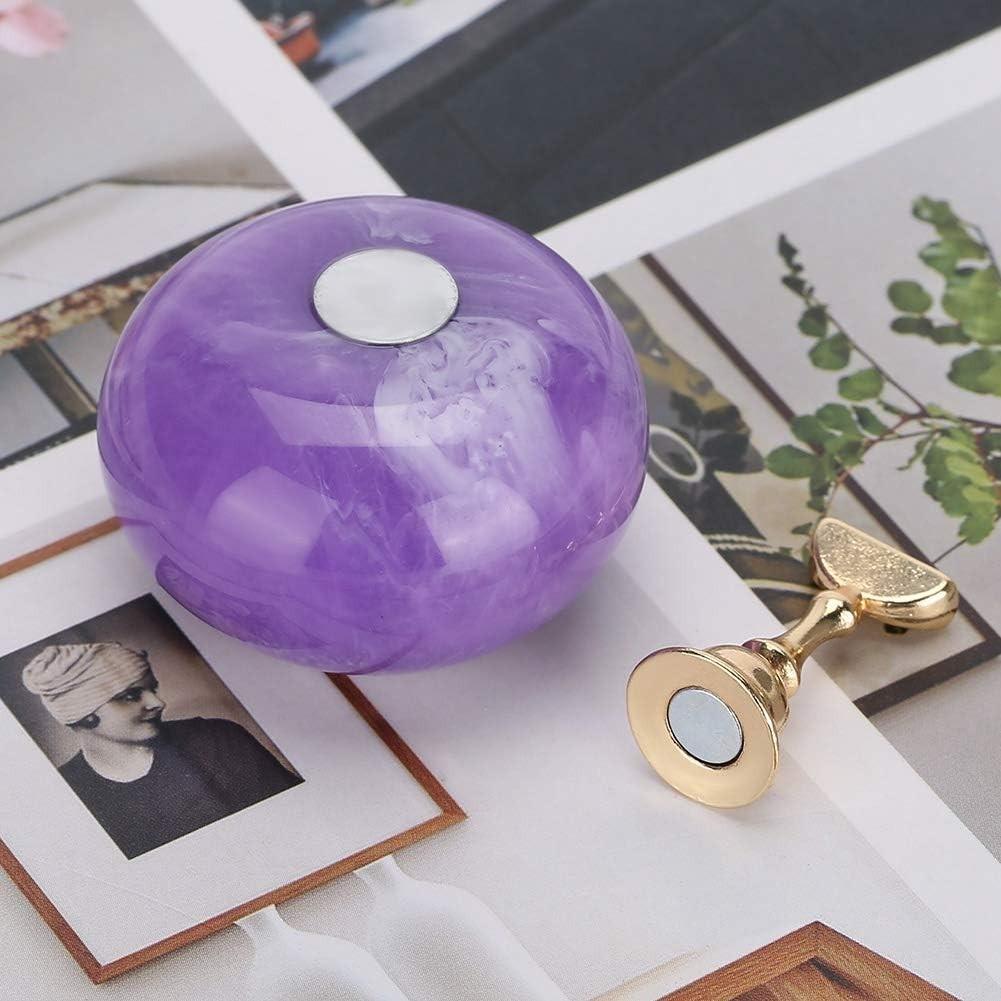 Стенд магнітний OITTO для навчання та демонстрації нейл-арту з 5 насадками Фіолетовий (13709824) - фото 6