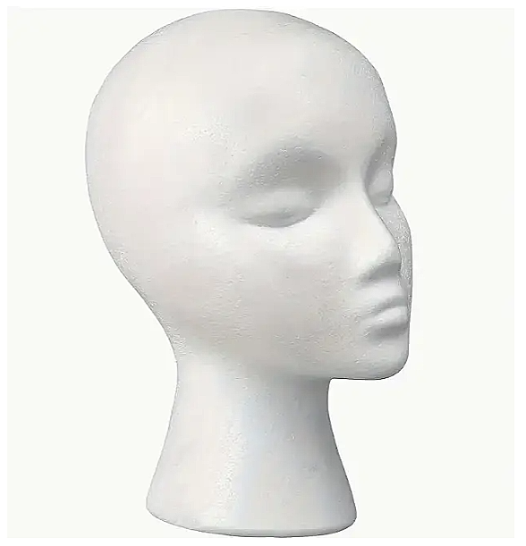 Манекен жіночої голови з пінопласту (2506257294)