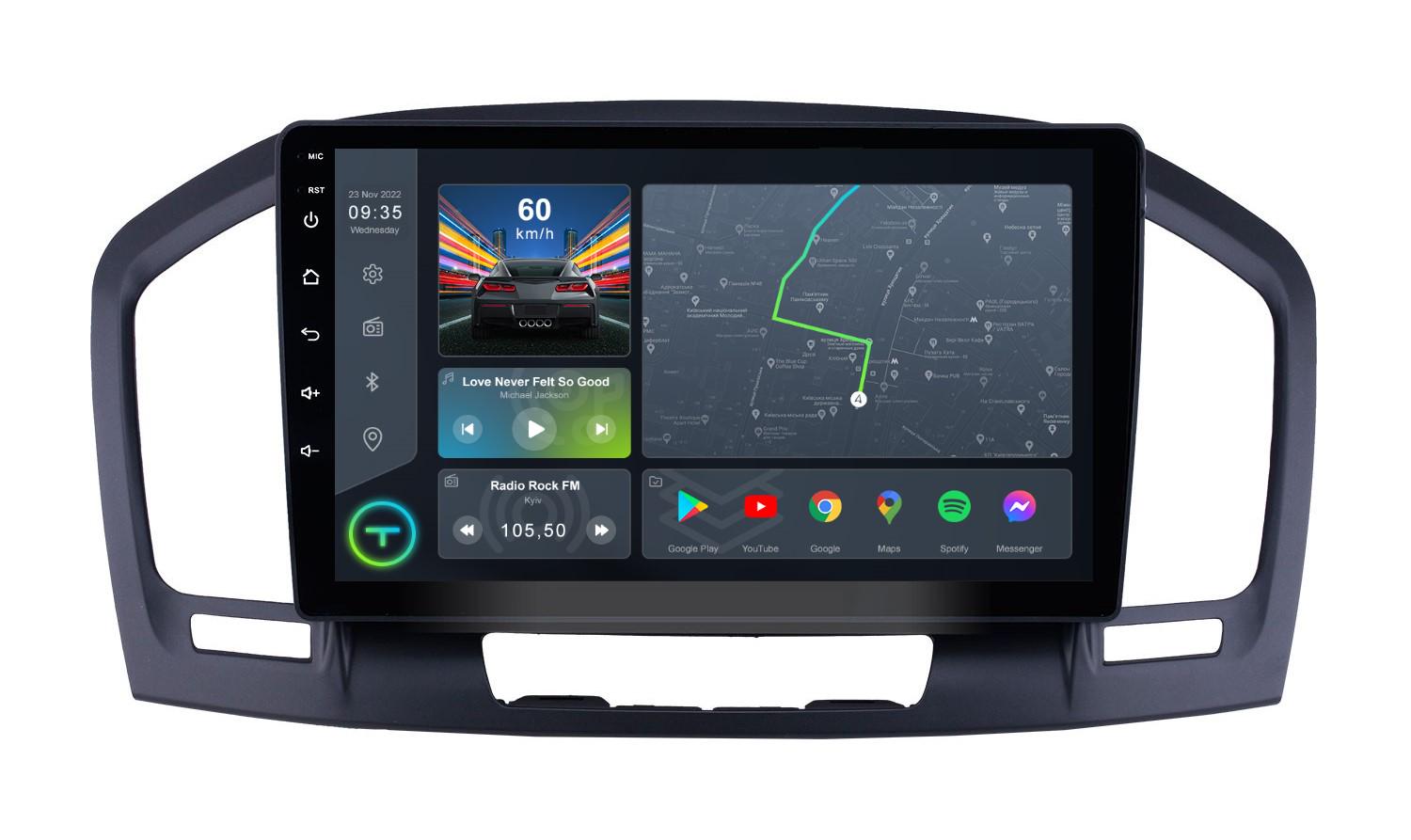 Автомагнитола штатная Torssen F9232 для Opel Insignia 2009-2013 г./Buick Regal 2009-2013 г. 4G/Carplay/DSP 2/32 GB 9" (20220746)