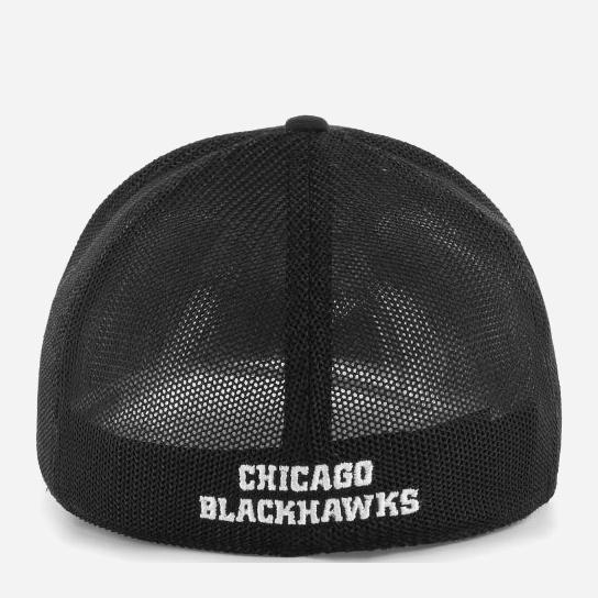 Кепка-тракер 47 Brand CHICAGO BLACKHAWKS TROPHY Unisex OSFA Чорний (196505141062) - фото 2