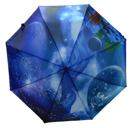 Зонт полуавтомат Lantana 811-4 Космос антиветер Синий (1833884316)