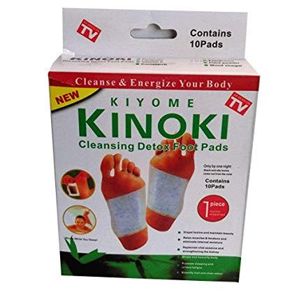 Пластырь для ног медицинский Kinoki Cleansing Detox Foot Pads детоксикационный 10 шт. - фото 2