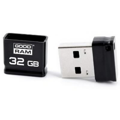 Флеш накопичувач USB Goodram Piccolo USB 2.0 32GB Black (UPI2-0320K0R11) - фото 2 Флеш накопичувач USB Goodram Piccolo USB 2.0 32GB Black (UPI2-0320K0R11) - фото 2