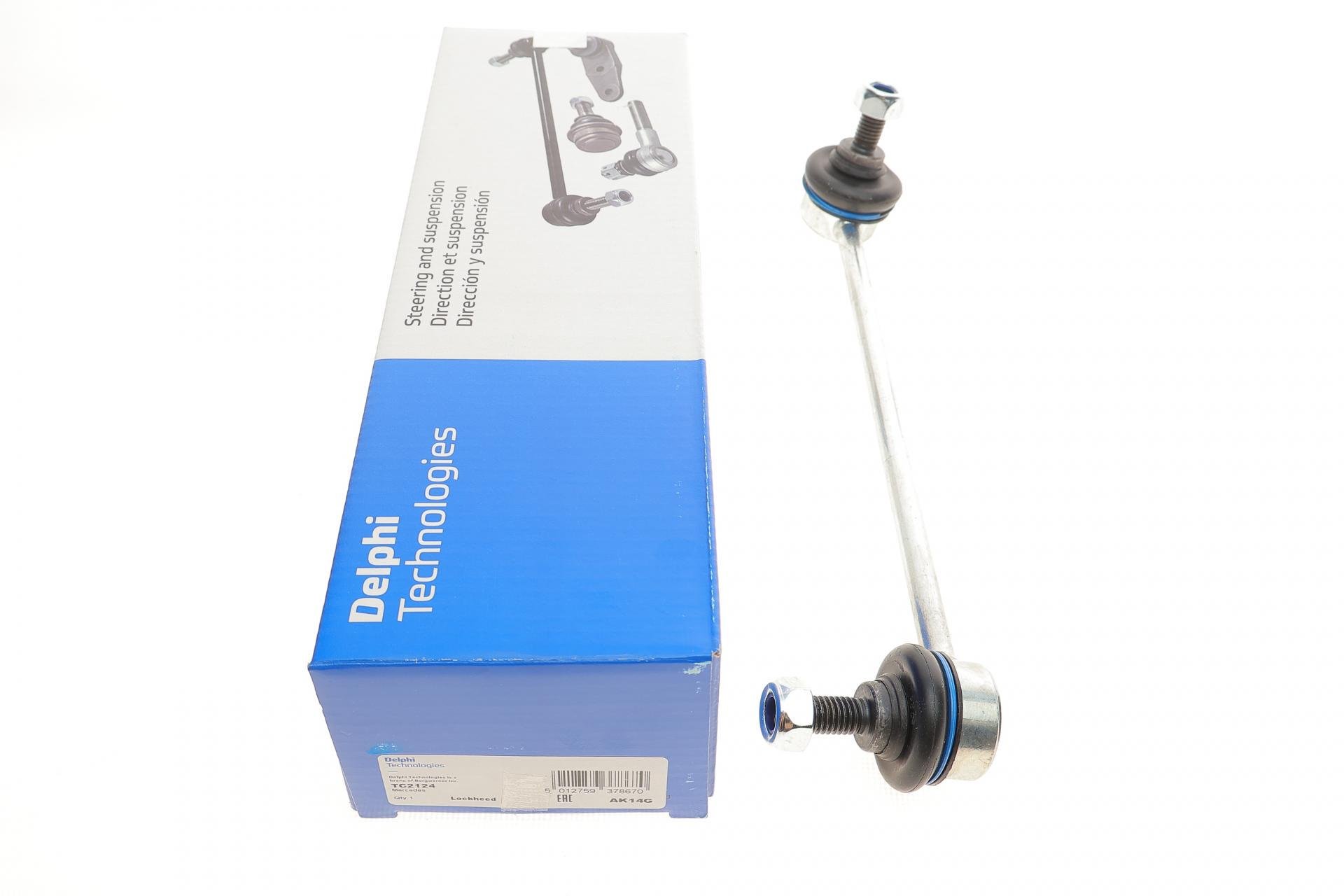 Тяга стабілізатора переднього DELPHI R Mercedes Vito W638 2,2CDI 96-03 (TC2124)