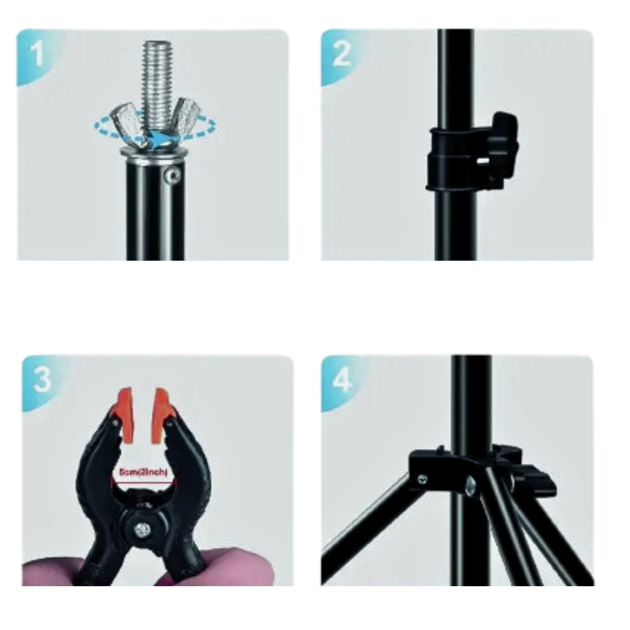 Набор для фотосъемки виниловый фон/держатель стойка (VnT120) - фото 8 Набор для фотосъемки виниловый фон/держатель стойка (VnT120) - фото 8