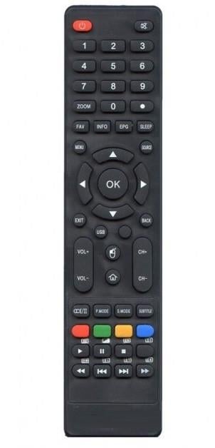 Пульт для телевізора Bravis D5000 Smart+T2 (D5000) Пульт для телевізора Bravis D5000 Smart+T2 (D5000)