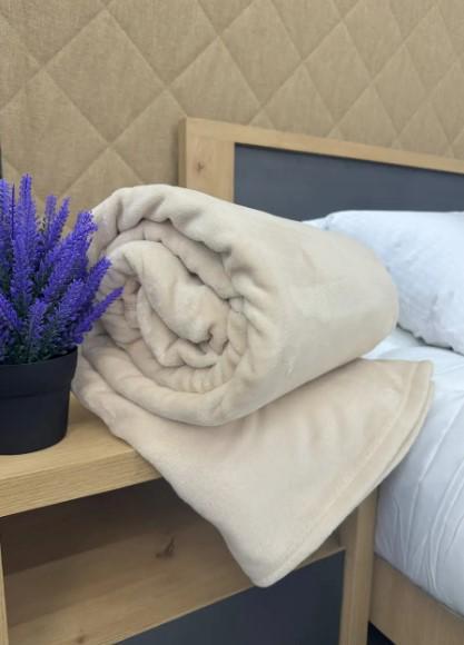 Покрывало велсофт Decorator WellSoft 150х210 см Бежевый (87-268 1,5) - фото 4