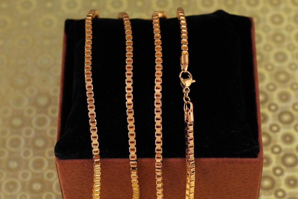 Цепь Xuping Jewelry Венецианка 45 см 3 мм Золотистый (2295083765)