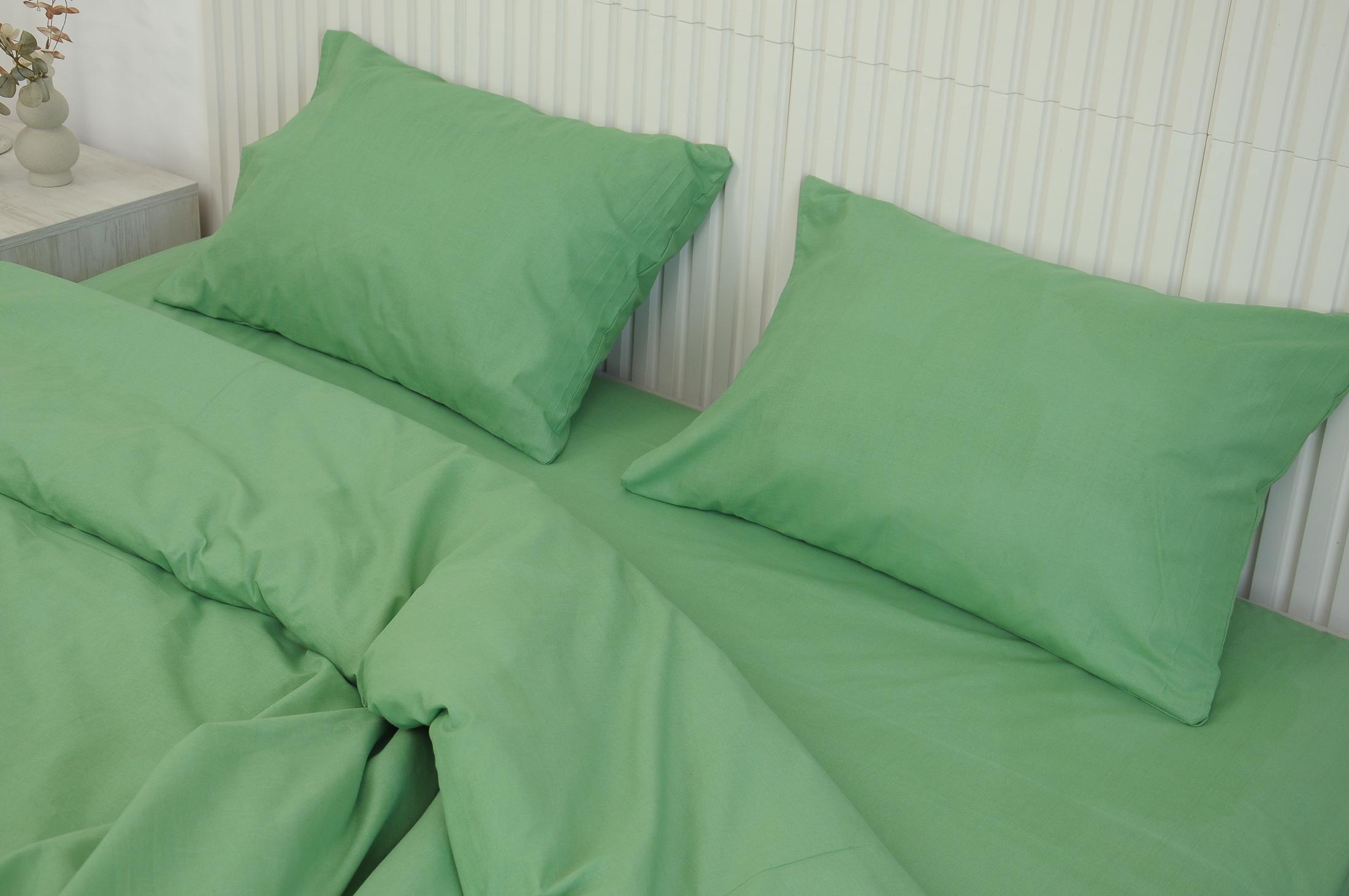 Комплект постельного белья евро Amore Glux-1052 бязь Фисташковый (KPB-Ae-Glux-1052(70x70)_) - фото 5 Комплект постельного белья евро Amore Glux-1052 бязь Фисташковый (KPB-Ae-Glux-1052(70x70)_) - фото 5