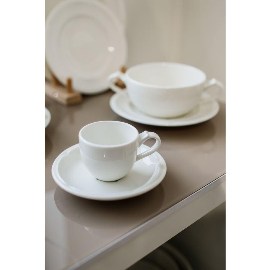 Блюдце підходить для чашок ANCU36/ANCU28/ANCU23/ANCU20 Anna line RAK PORCELAIN 15 см (R-ANSA15-12) - фото 2