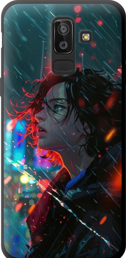Чехол на Samsung Galaxy J8 2018 Ночные огни (6096b-1511-42517) Чехол на Samsung Galaxy J8 2018 Ночные огни (6096b-1511-42517)