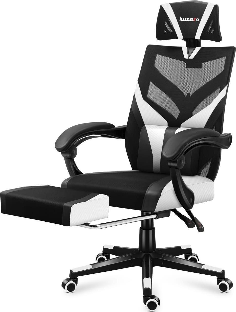 Крісло комп'ютерне для геймера Huzaro Combat 5.0 White (381034)