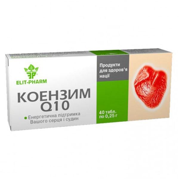 Коэнзим Elit-Pharm Q 10 40 табл. (000025345)