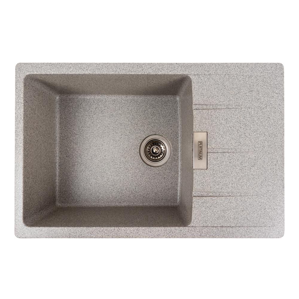 Мойка для кухни Platinum 7850 ROMA гранитный Серый матовый (000038105) Мойка для кухни Platinum 7850 ROMA гранитный Серый матовый (000038105)