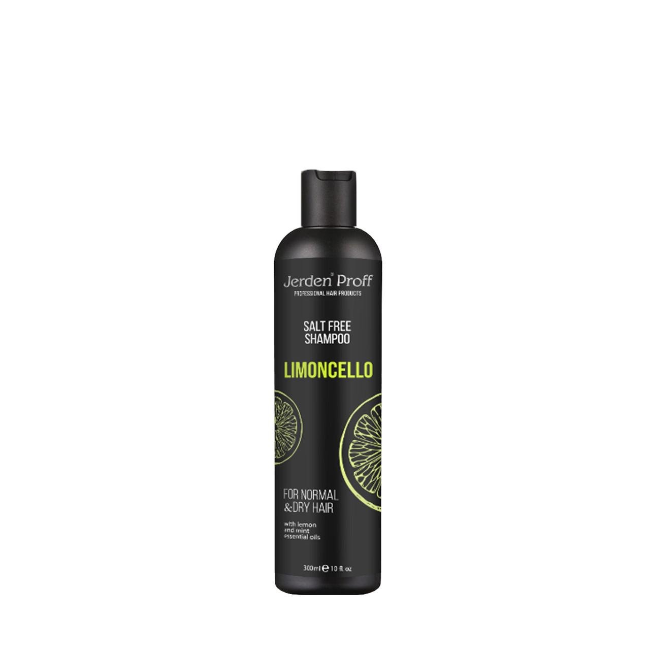 Бессолевой шампунь для волос JERDEN PROFF SHAMPOO Limoncello Salt Free Shampoo 300 мл