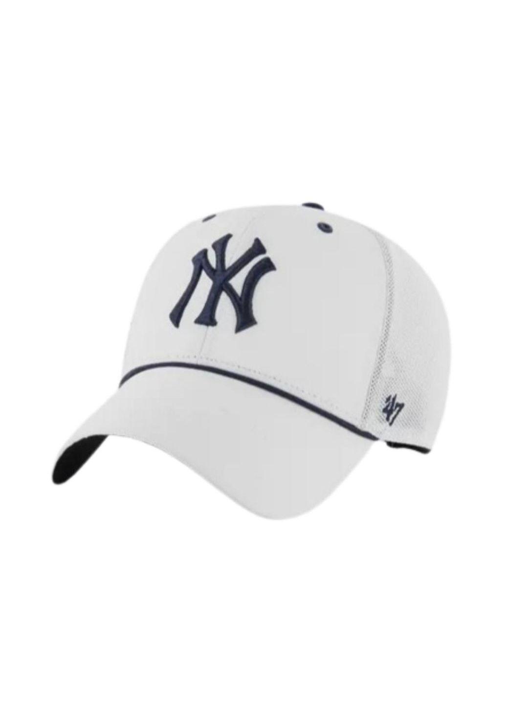 Бейсболка 47 Brand New York Yankees Mesh Pop Cap (B-BRPOP17BBP-WHC)