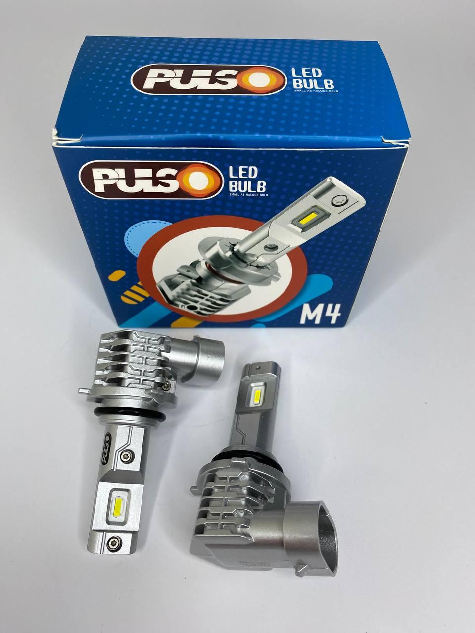 Лампы светодиодные PULSO LED M4 HB4 9006 9-32 V 6000 K