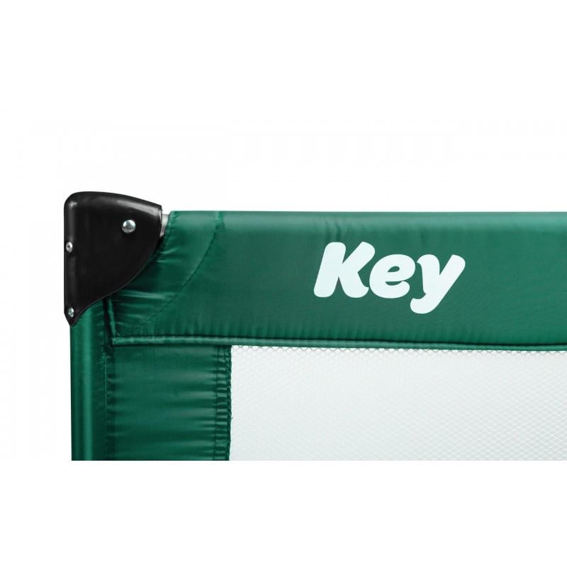 Манеж Caretero Key с матрасом и сумкой Dark Green (12293526) - фото 6