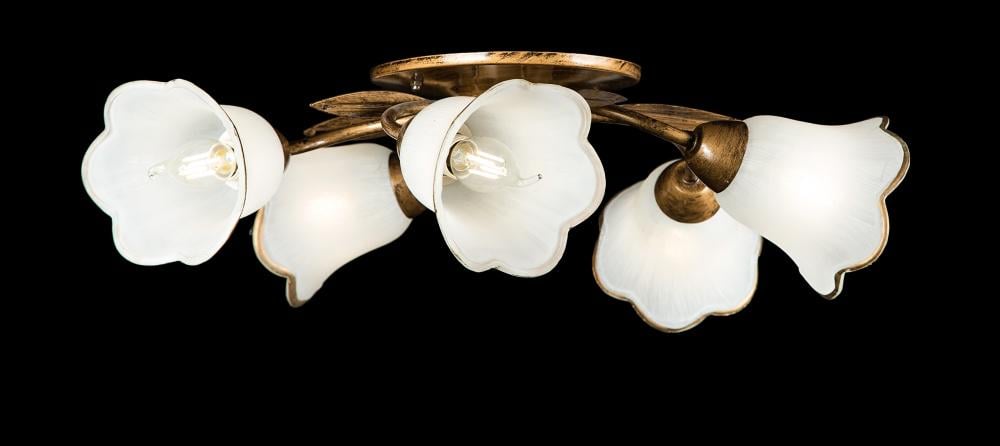 Люстра с плафонами Ray L90793G/5 (IR005872)