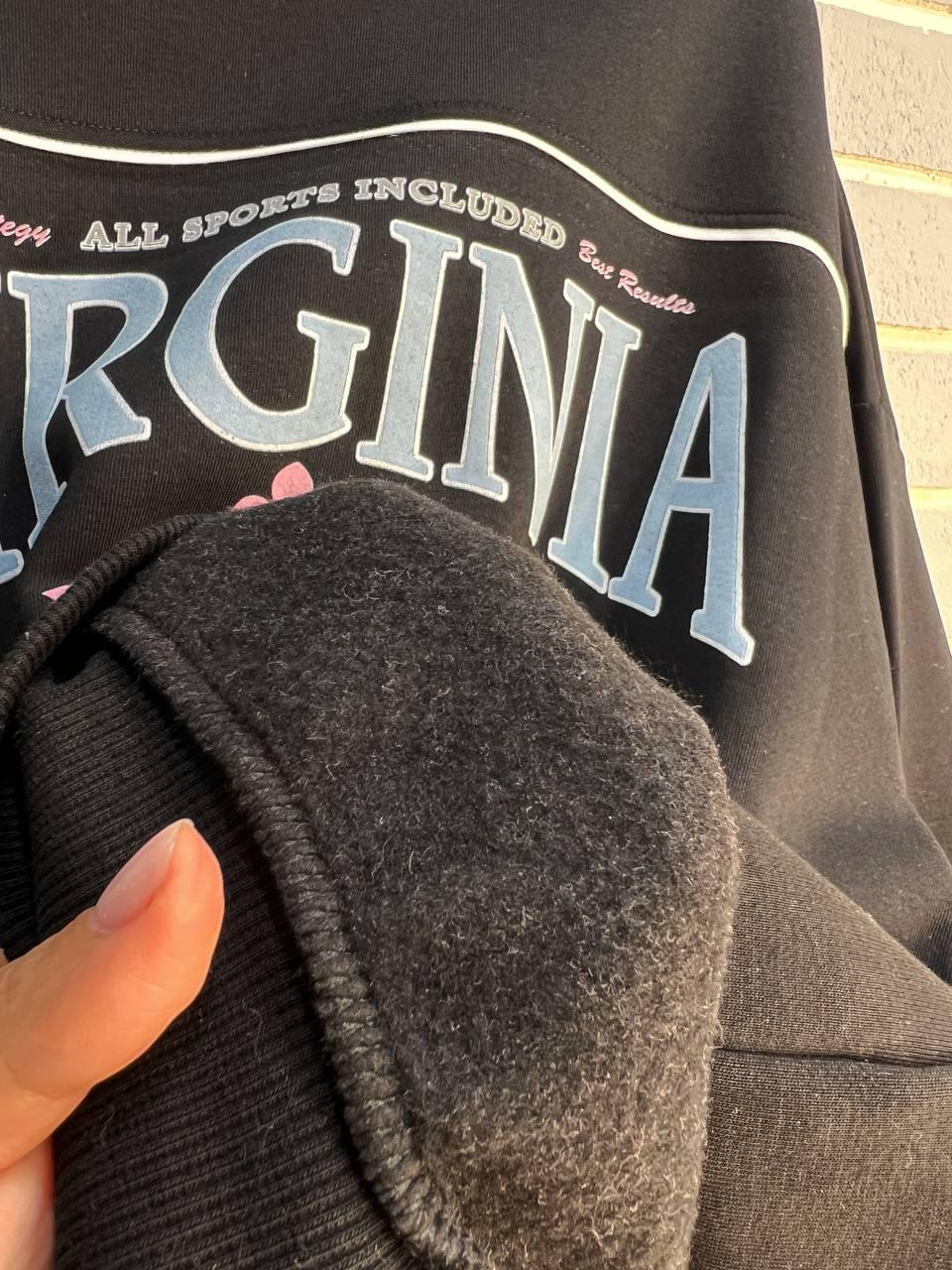 Свитшот женский OLIVIA 2468 VIRGINIA утепленный на флисе OS Черный (1107) - фото 5 Свитшот женский OLIVIA 2468 VIRGINIA утепленный на флисе OS Черный (1107) - фото 5