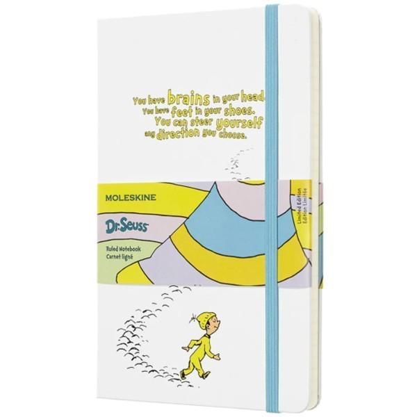 Блокнот Moleskine Dr Seuss средний нелинованный (LEDSS02QP062)