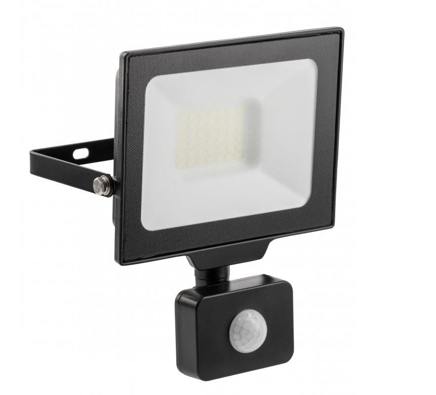 Прожектор светодиодный GTV G-TECH с датчиком движения 30 Вт 3000 Лм AC220-240V IP65 (27803445)