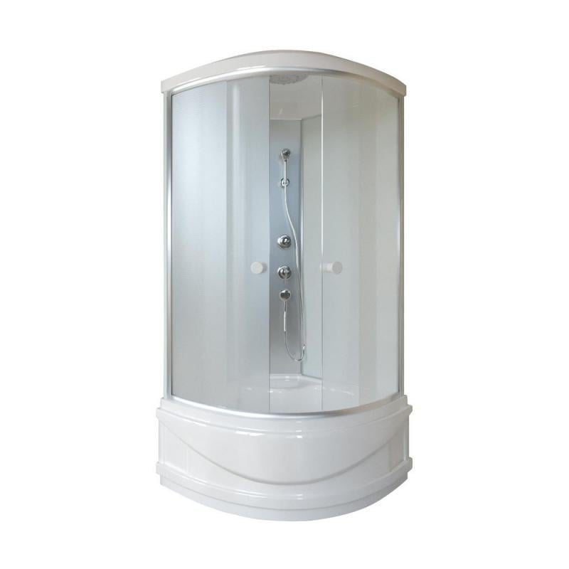 Душовий бокс Qtap SB8080.2.SAT QTSB80802SAT 80x80x215 см Сатин (78173)