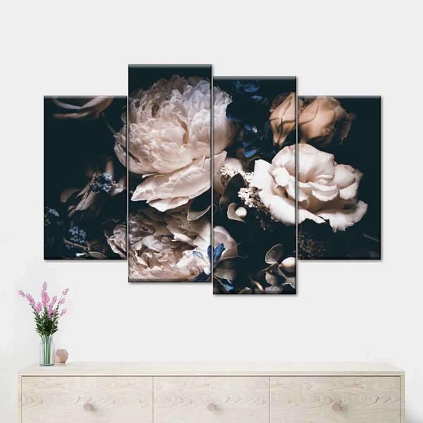 Модульная картина KIL Art Дивный сон из четырех частей 129x90 см (M4_L_43)