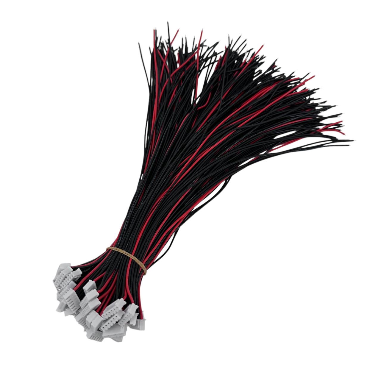 Разъем JST XH2.54-5S 6pin 30 см 22awg силиконовый провод на 6 контактов балансир для imax b6 (2313758178) - фото 4