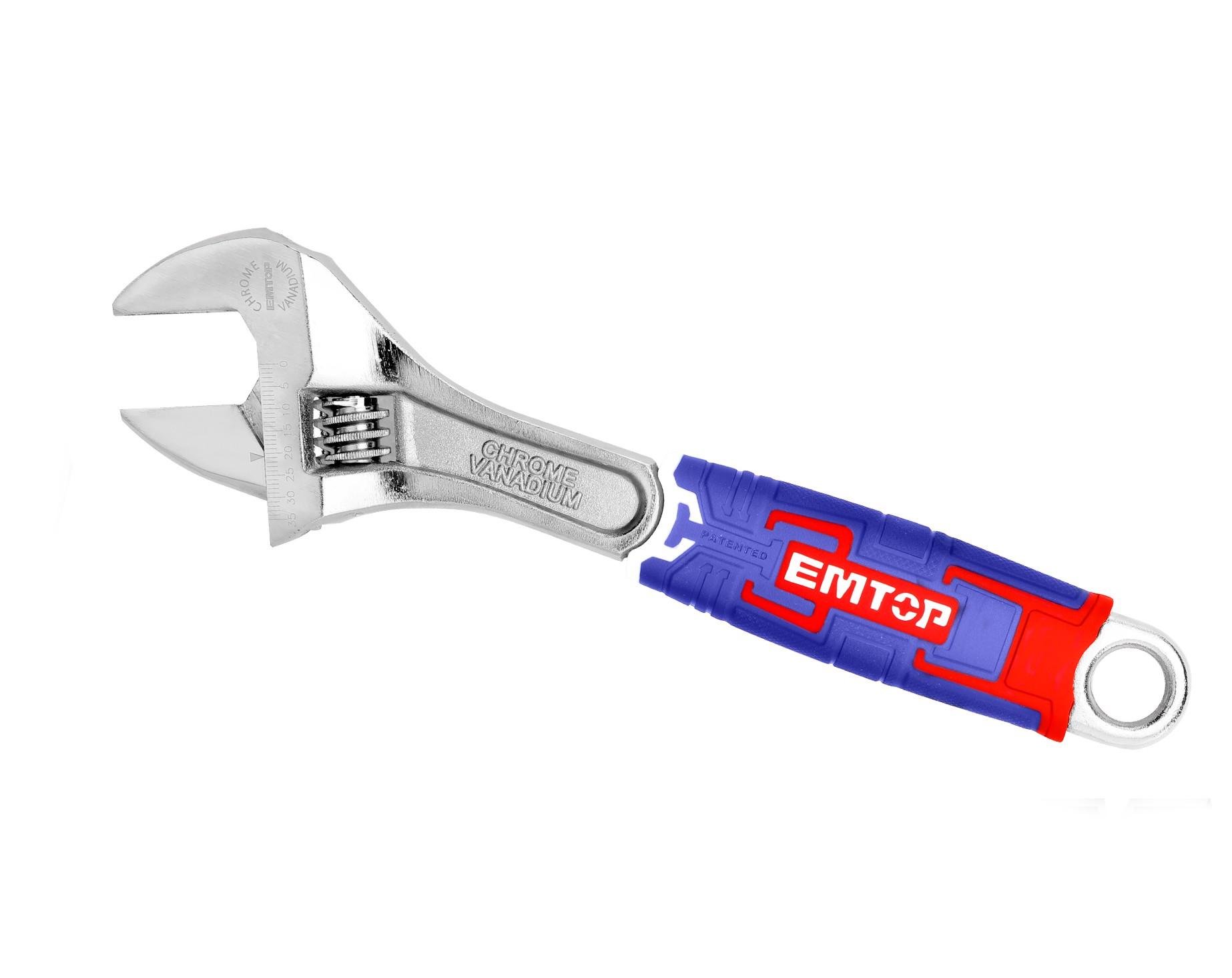 Ключ разводной EMTOP EAWH131201