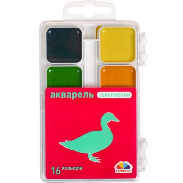 Акварельные краски Увлечения 16 цв. (200107 4820219211600)