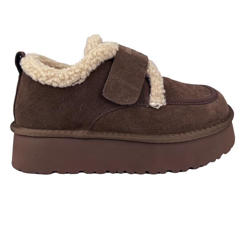 Угги женские на липучке платформа 70982-35 p. 38 24 см Коричневый Угги женские на липучке платформа 70982-35 p. 38 24 см Коричневый