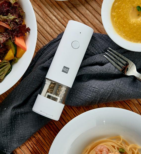 Млин для спецій HuoHou Electric Grinder Charging Type White (HU0201) - фото 4 Млин для спецій HuoHou Electric Grinder Charging Type White (HU0201) - фото 4