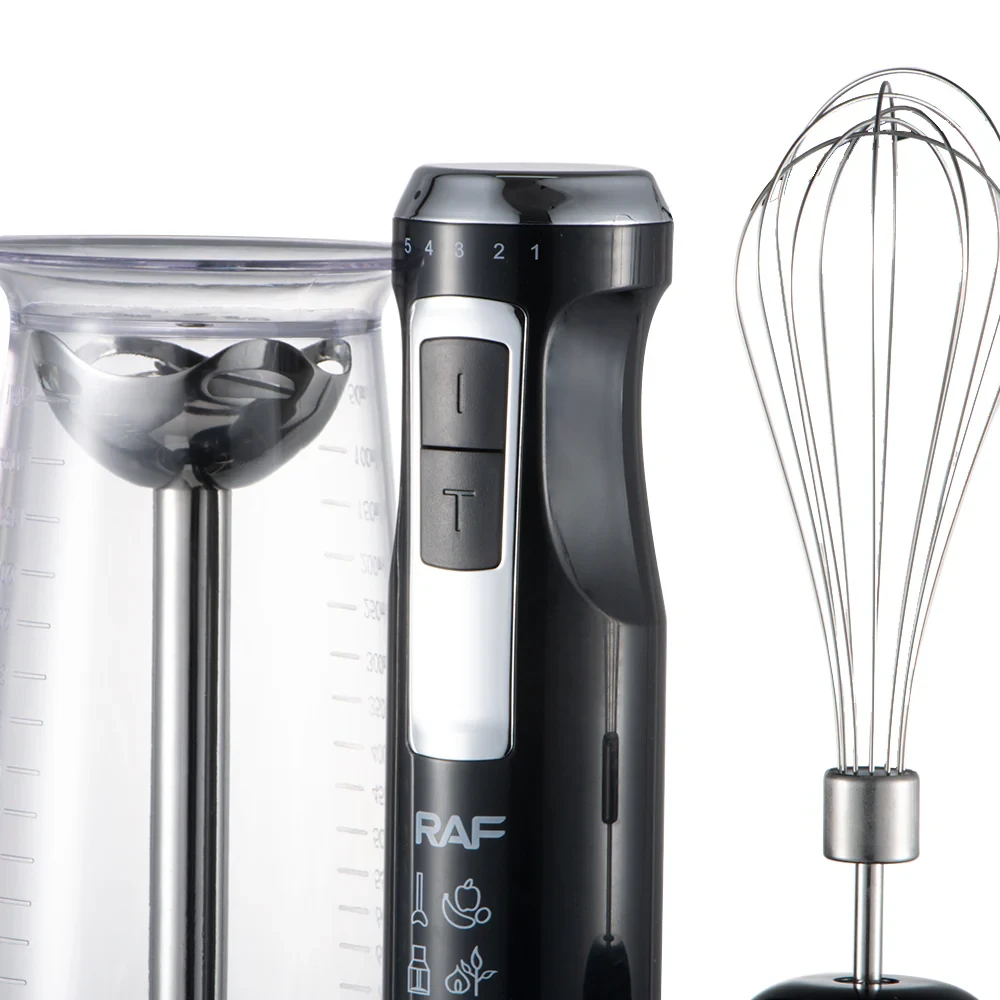 Блендер погружной RAF R.3011 с 4 насадками 4в1 на 1800 Вт - фото 5 Блендер погружной RAF R.3011 с 4 насадками 4в1 на 1800 Вт - фото 5