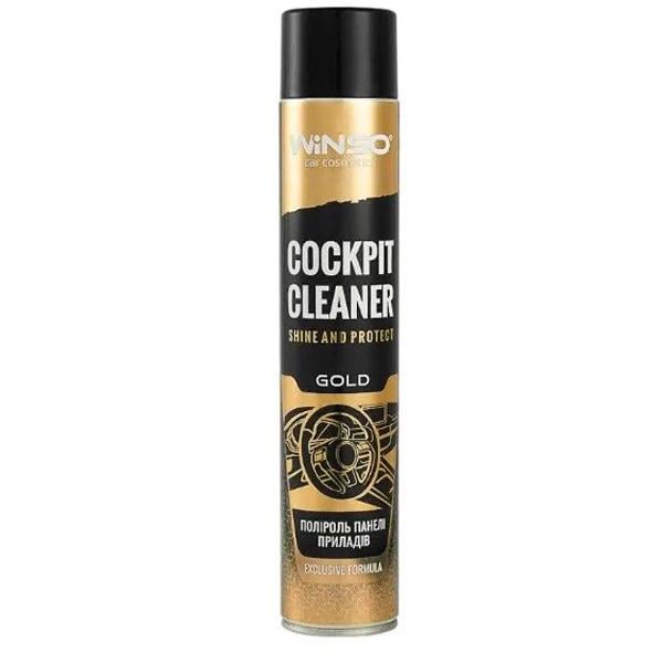 Полироль для приборной панели WINSO EXCLUSIVE Cockpit Cleaner Gold 750 мл 870630 (181751)