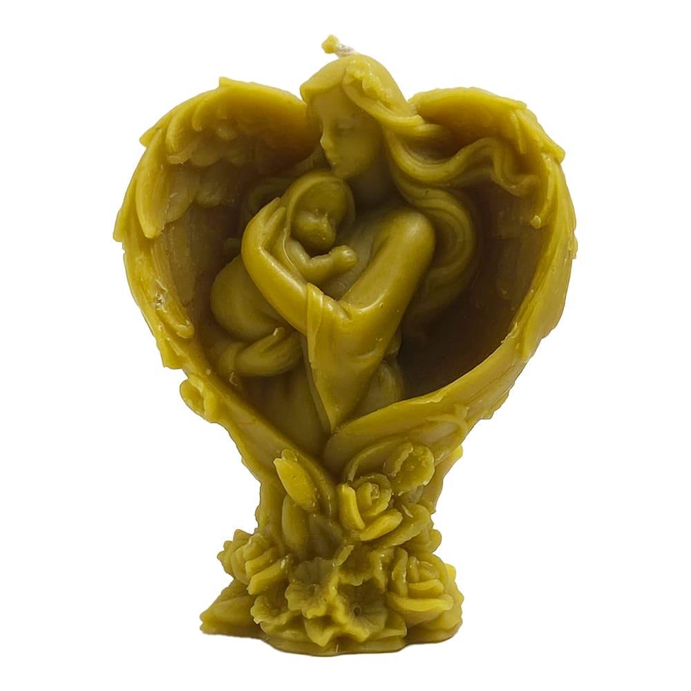 Свеча восковая Дева Мария с младенцем (11032469)