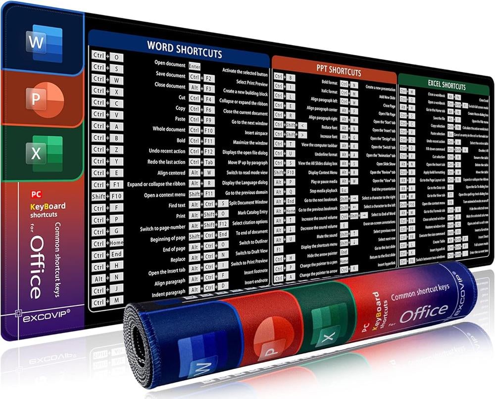 Килимок ігровий для миші Excovip Office 80х30х2 мм - фото 8