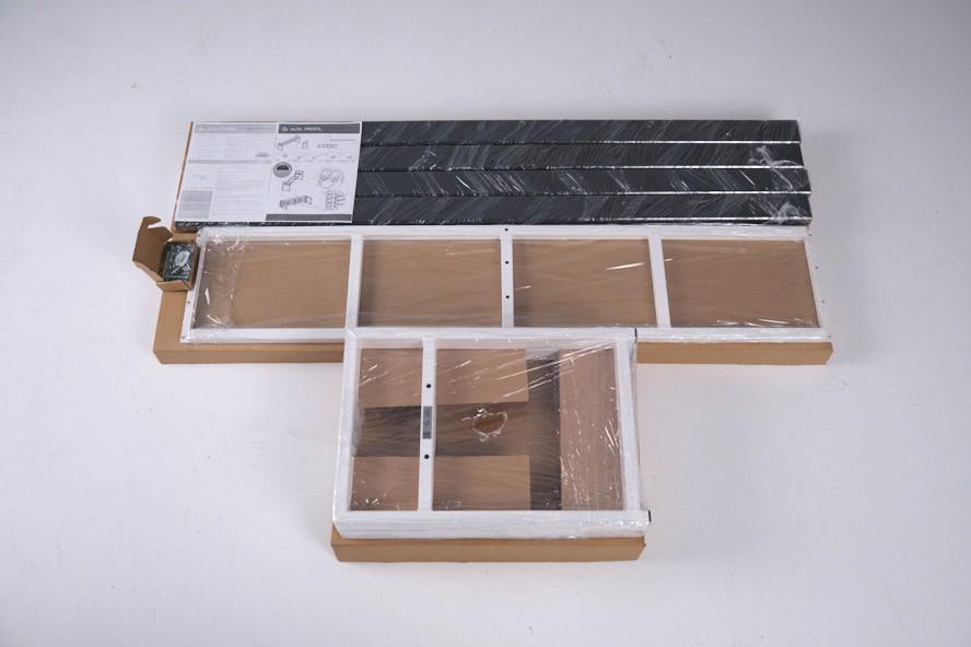 Лавка з ПВХ профілю ТОБІ ШО модерн без спинки 1514х598х415 мм Графітово-Білий - фото 6