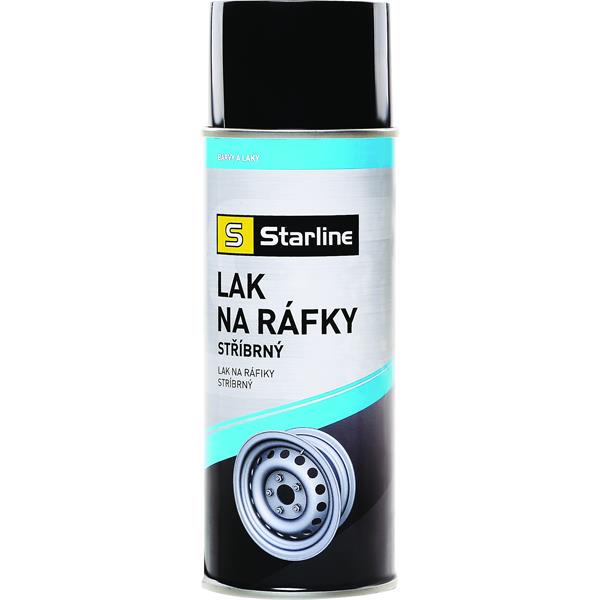 Краска-лак STARLINE спрей 400 мл Серебрянный (ACST042)