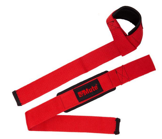 Лямки для тяги MUTE 9153-1 2 шт. Красный