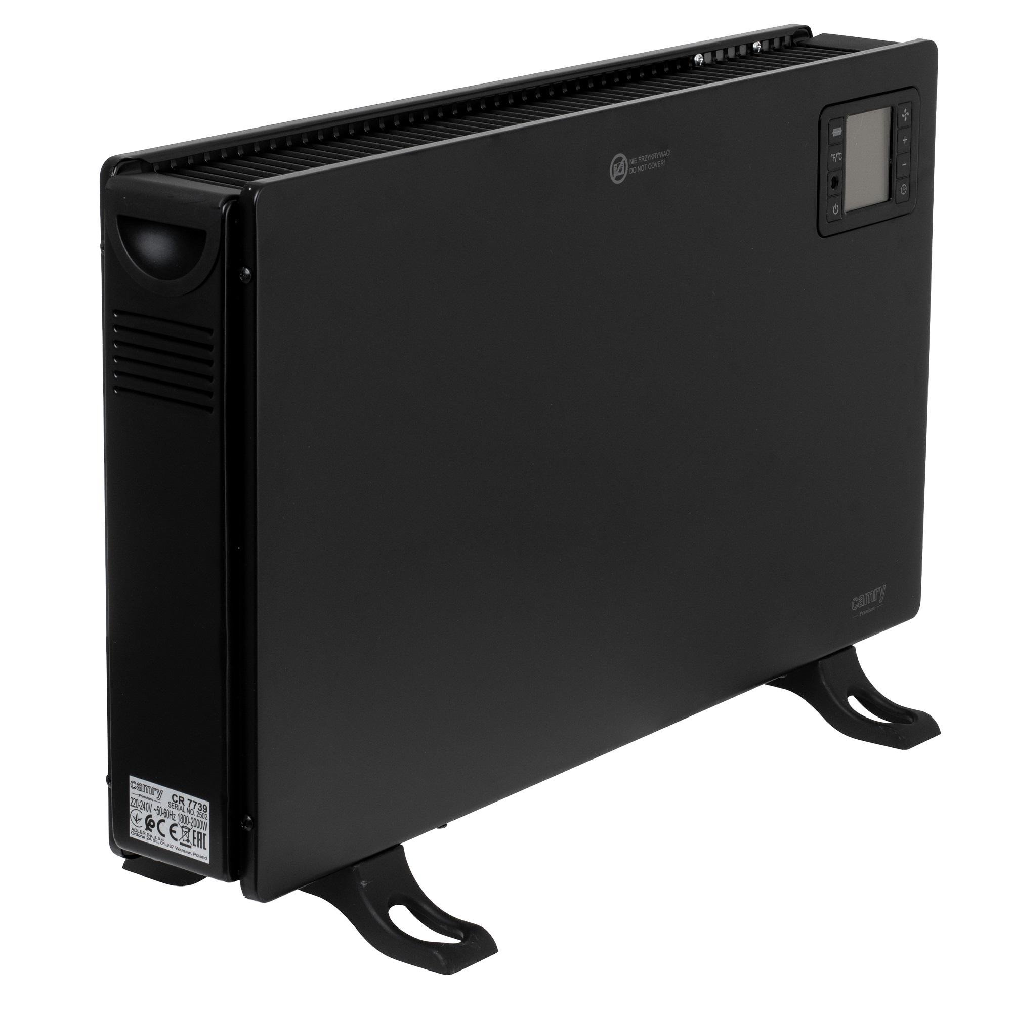 Конвектор Camry CR 7739 дисплей/Пульт ДК Black - фото 2 Конвектор Camry CR 7739 дисплей/Пульт ДК Black - фото 2