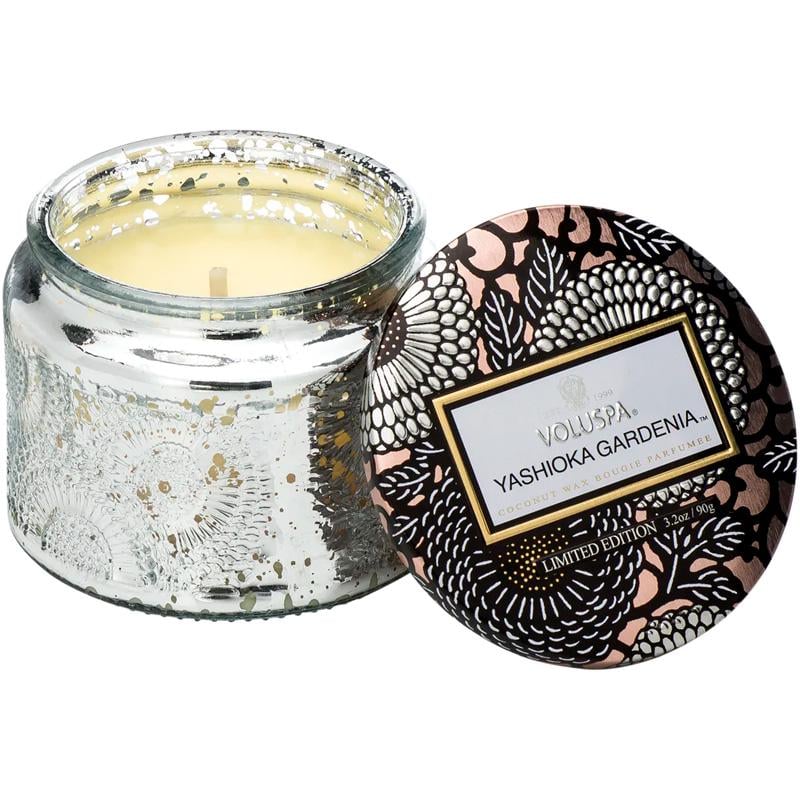 Свеча ароматическая Voluspa Japonica Yashioka Gardenia 90 г банка с крышкой (111002664)