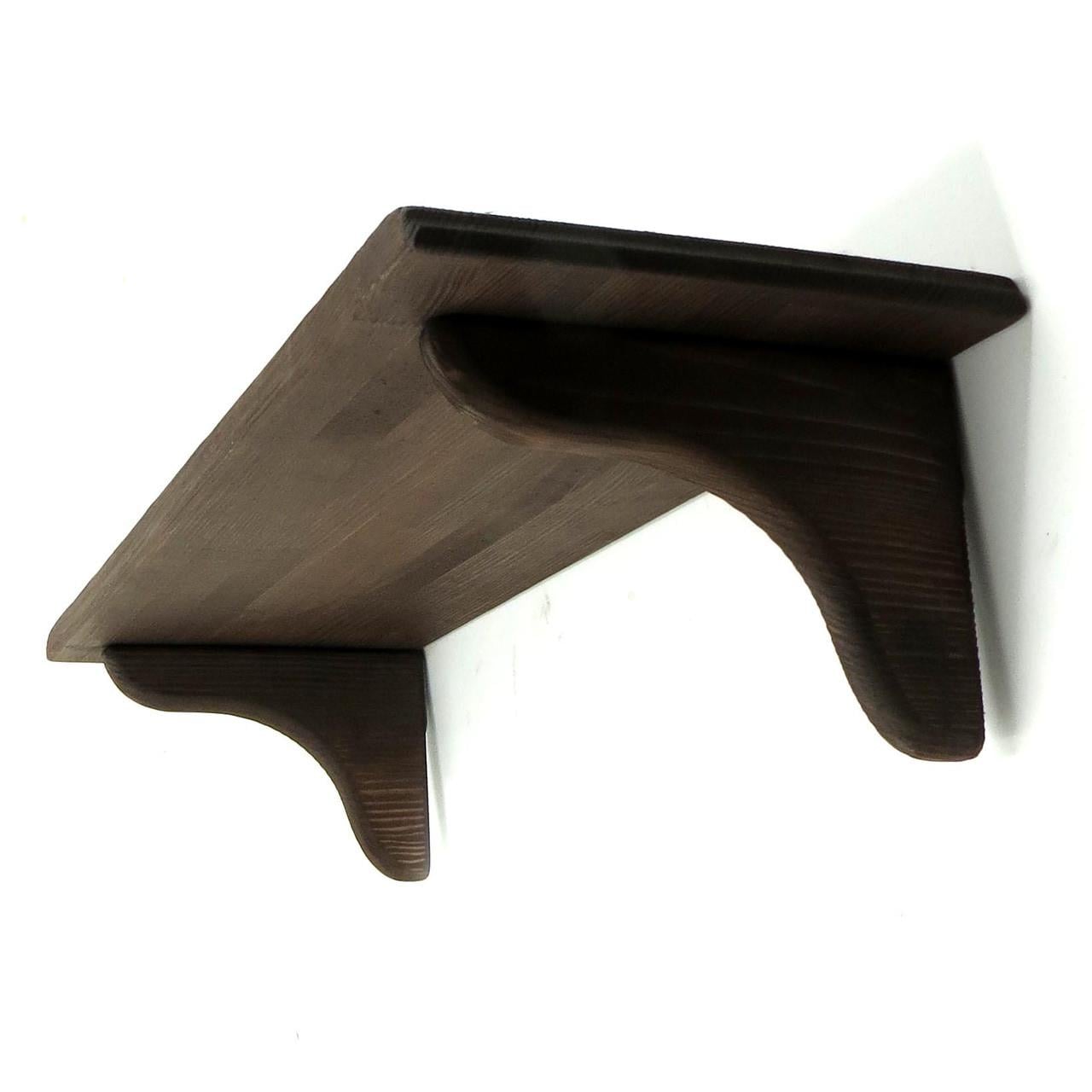 Полка для ванной из дерева Хойтен 60 Венге (ВНП/604812)