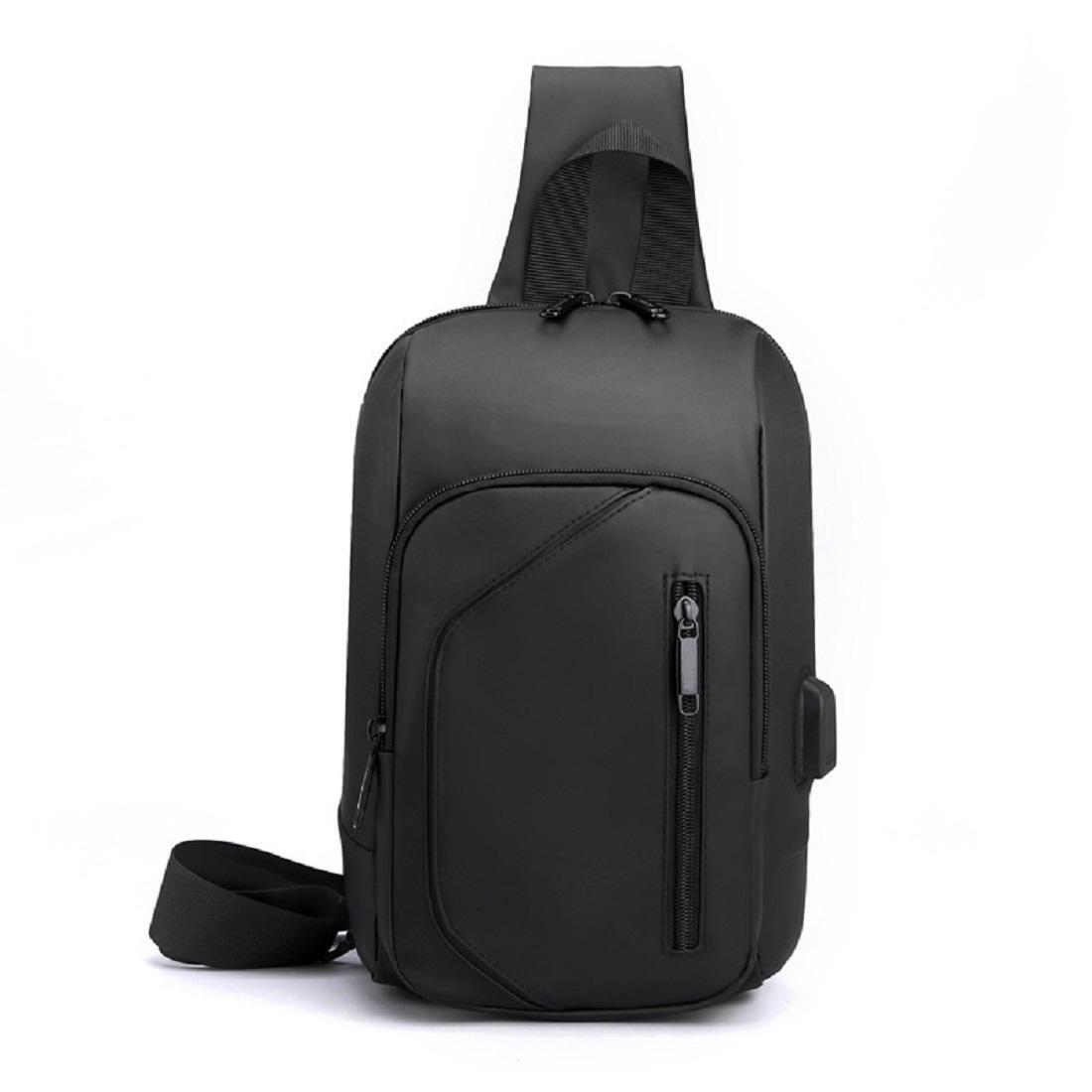 Чоловіча сумка через плече Royal Bag ATN01-T-X2032A Чорний (6299)