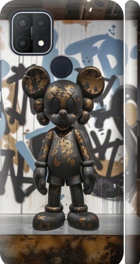 Чехол на Oppo A15 Bronze kaws v2 (6098m-2119-42517)