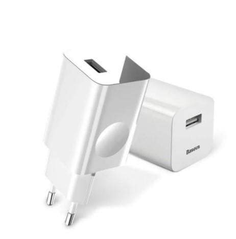 Зарядное устройство Baseus QC3.0 24 W 3 A White (CCALL-BX02) - фото 4